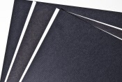 schwarzes Papier Glatt